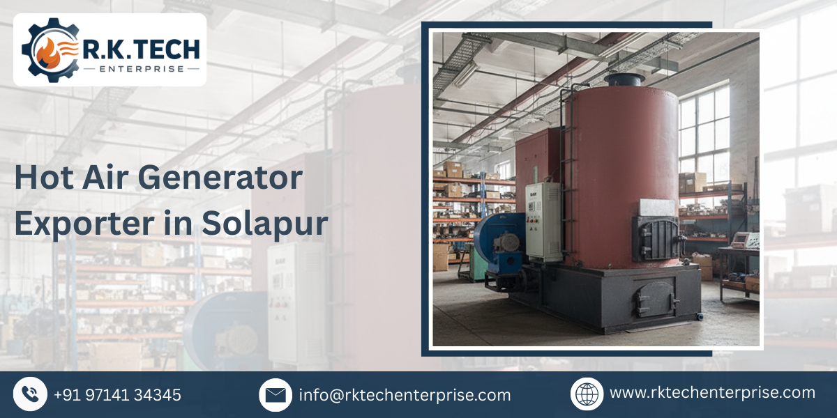 Hot Air Generator Exporter in Solapur