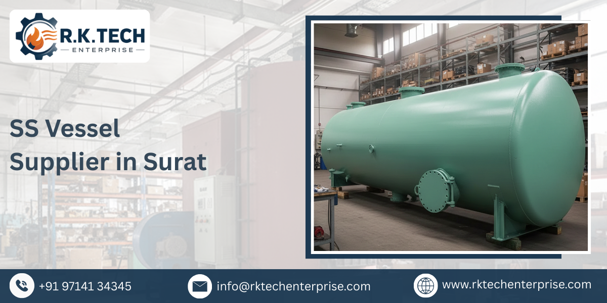SS Vessel Supplier in Surat